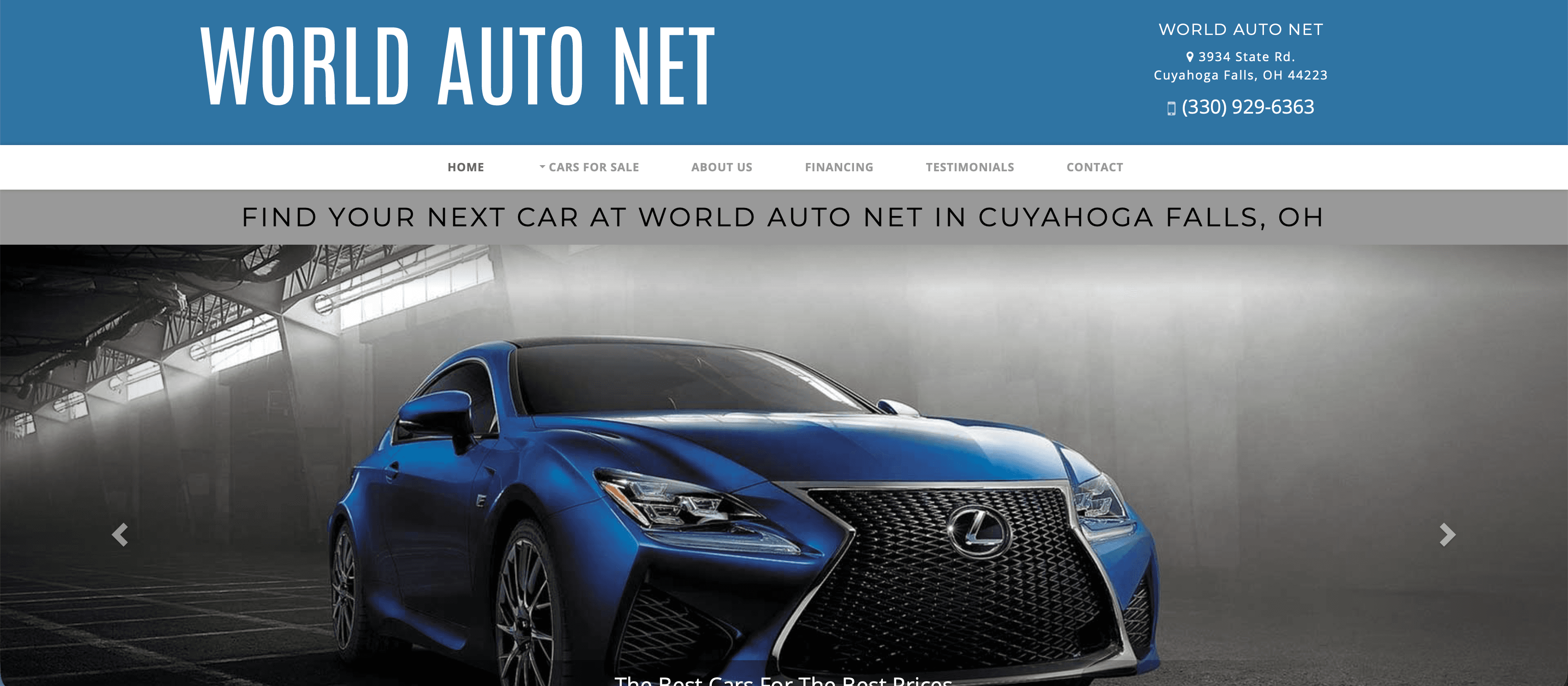 World Auto Net screenshot